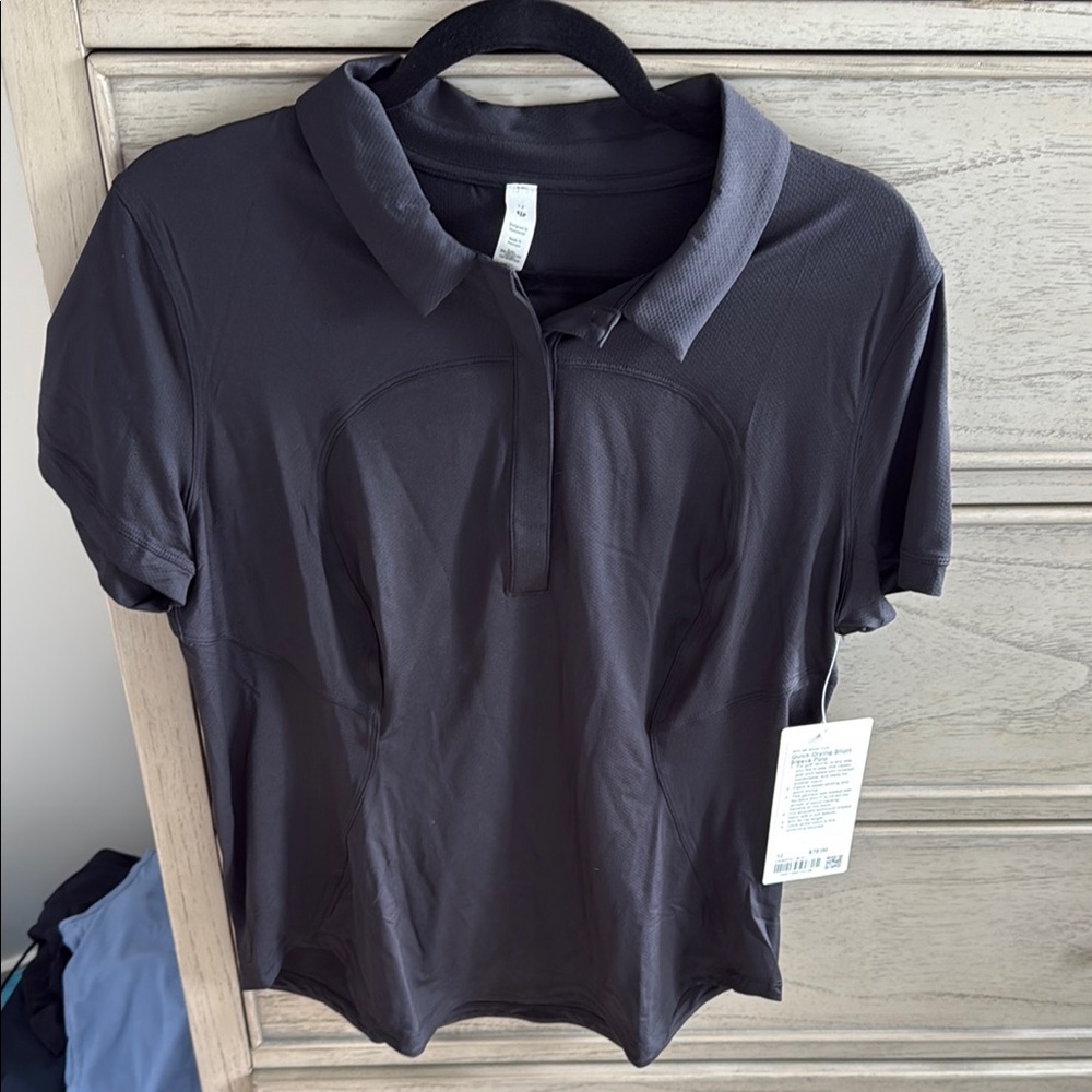 Women's Black Polo Shirt